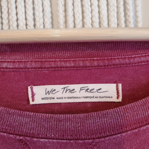 FREE PEOPLE Burnout Oversized Long Sleeve Sweater - Picture 7 of 8